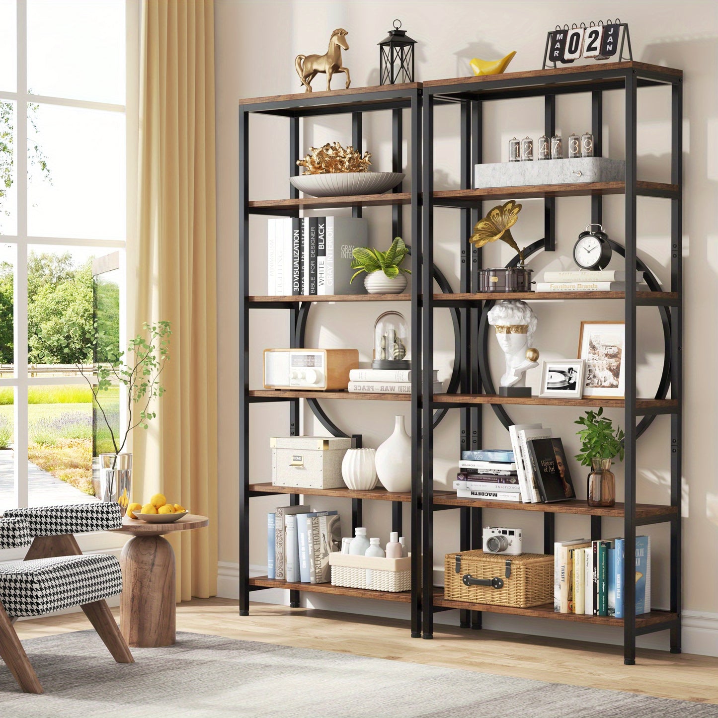 6-Tier Loft Style Storage & Display Rack