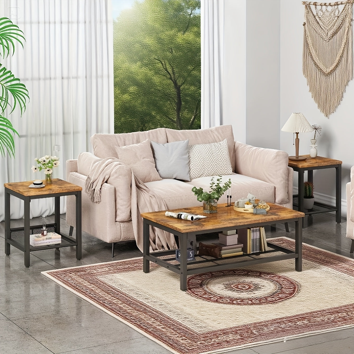 3-Piece Coffee Table Set