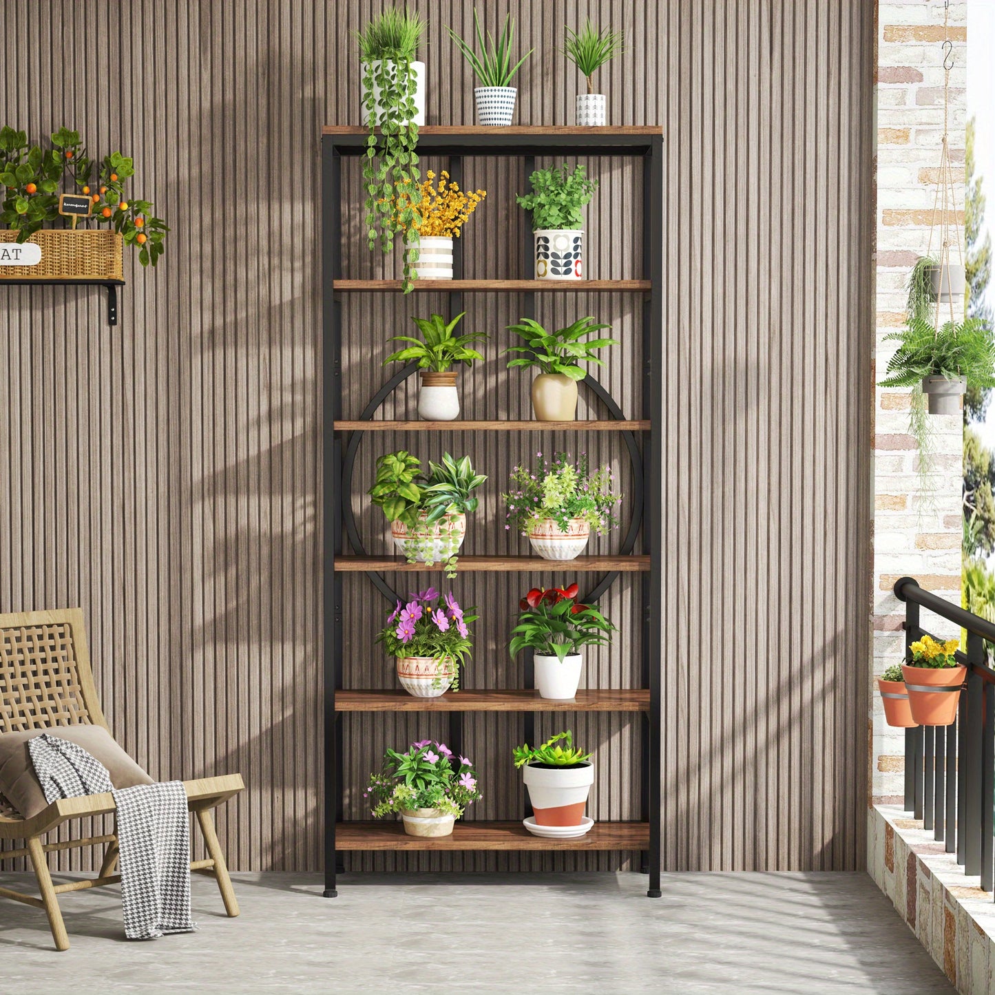 6-Tier Loft Style Storage & Display Rack