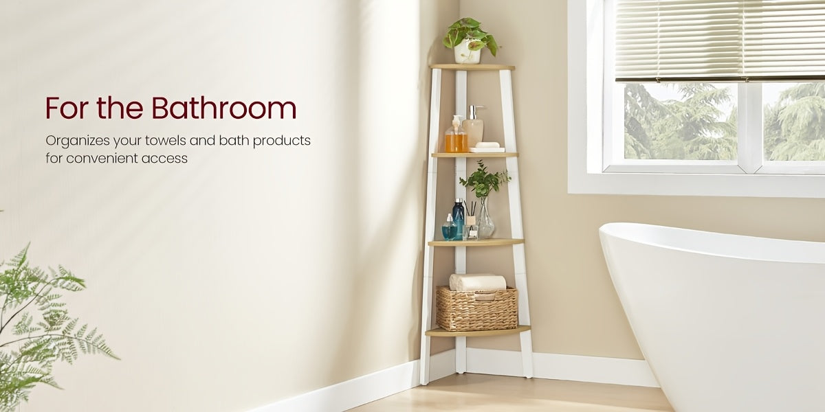 4-Tier Corner Shelf