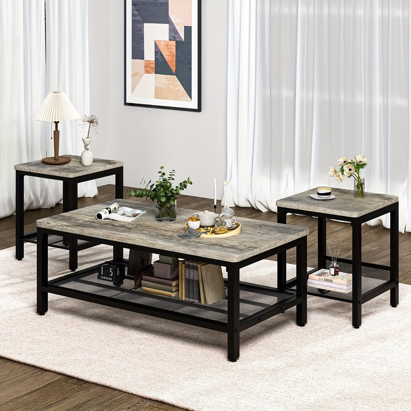3-Piece Coffee Table Set