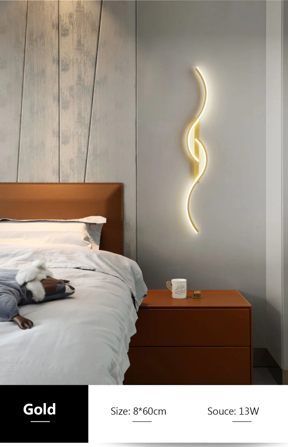 Modern Wall-Mounted LED Light