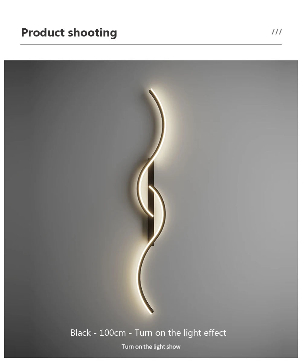 Modern Wall-Mounted LED Light