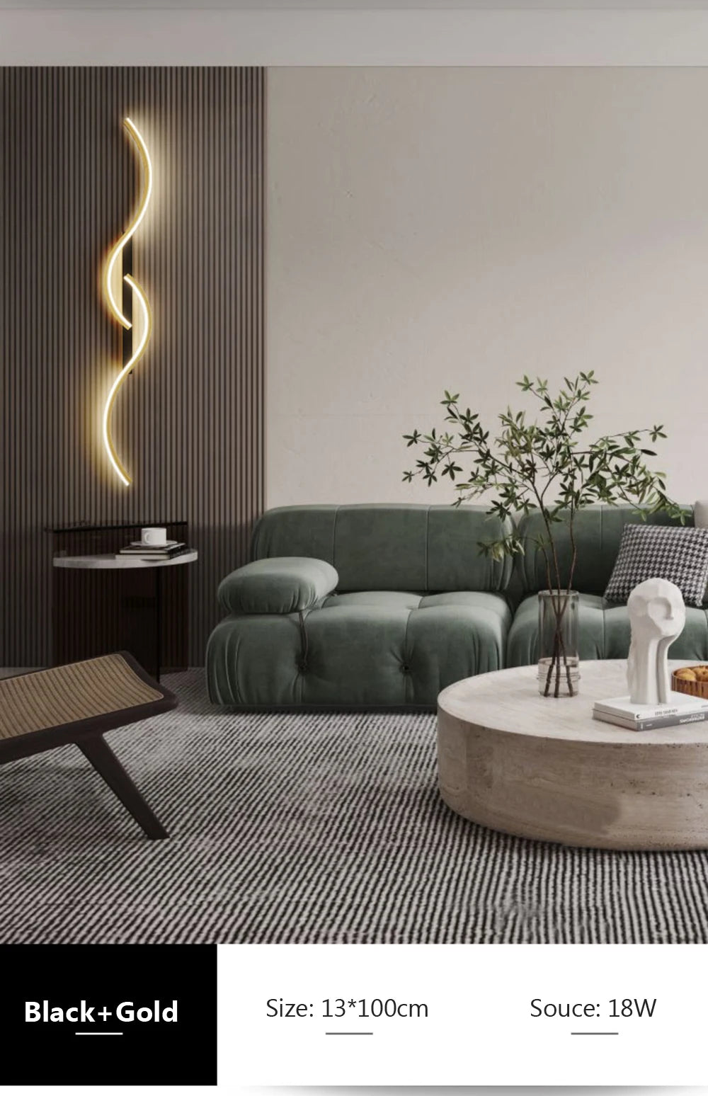 Modern Wall-Mounted LED Light
