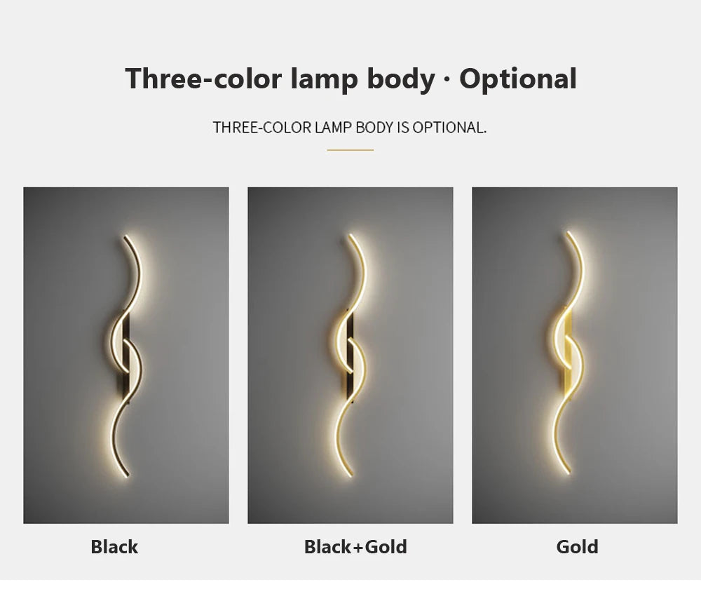 Modern Wall-Mounted LED Light