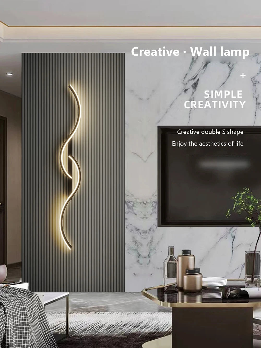 Modern Wall-Mounted LED Light