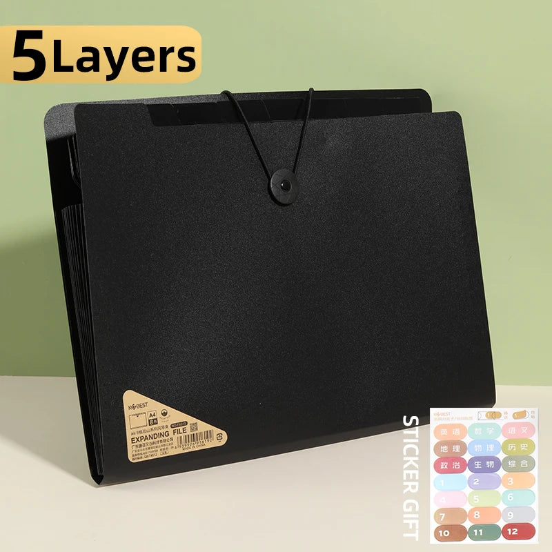 A4 Expanding File Folder