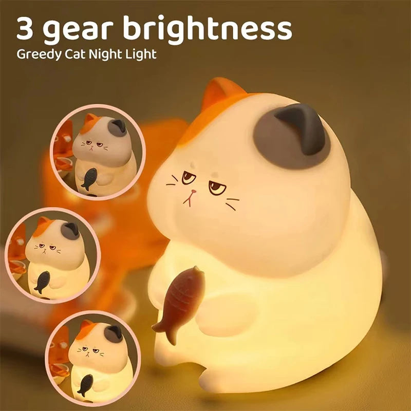 Cute LED Axolotl & Friends Night Light
