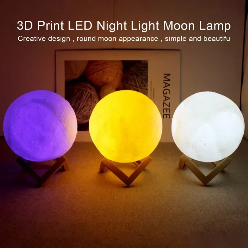 Mini Moon Lamp Night Light