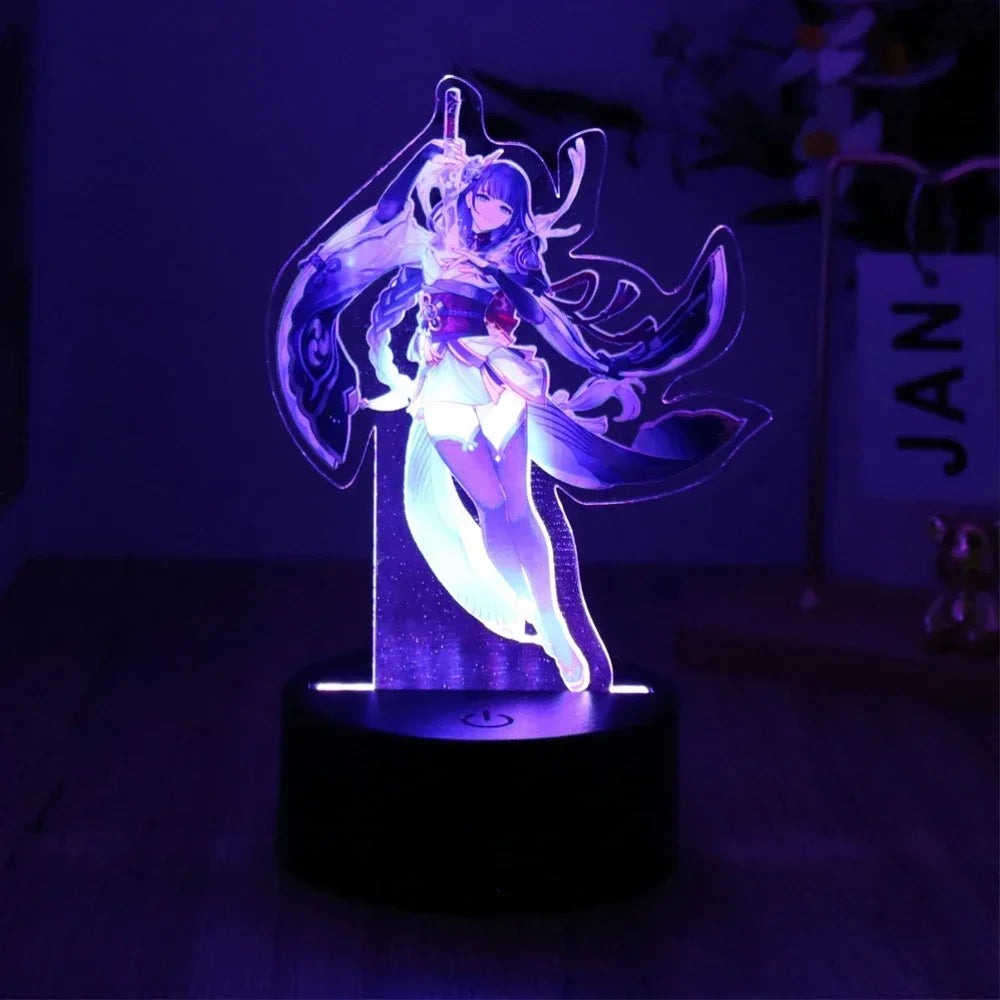 3D Illusion Stitch Night Light