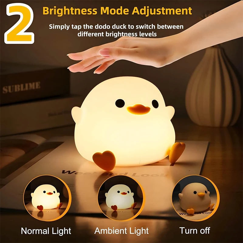 Cute LED Axolotl & Friends Night Light