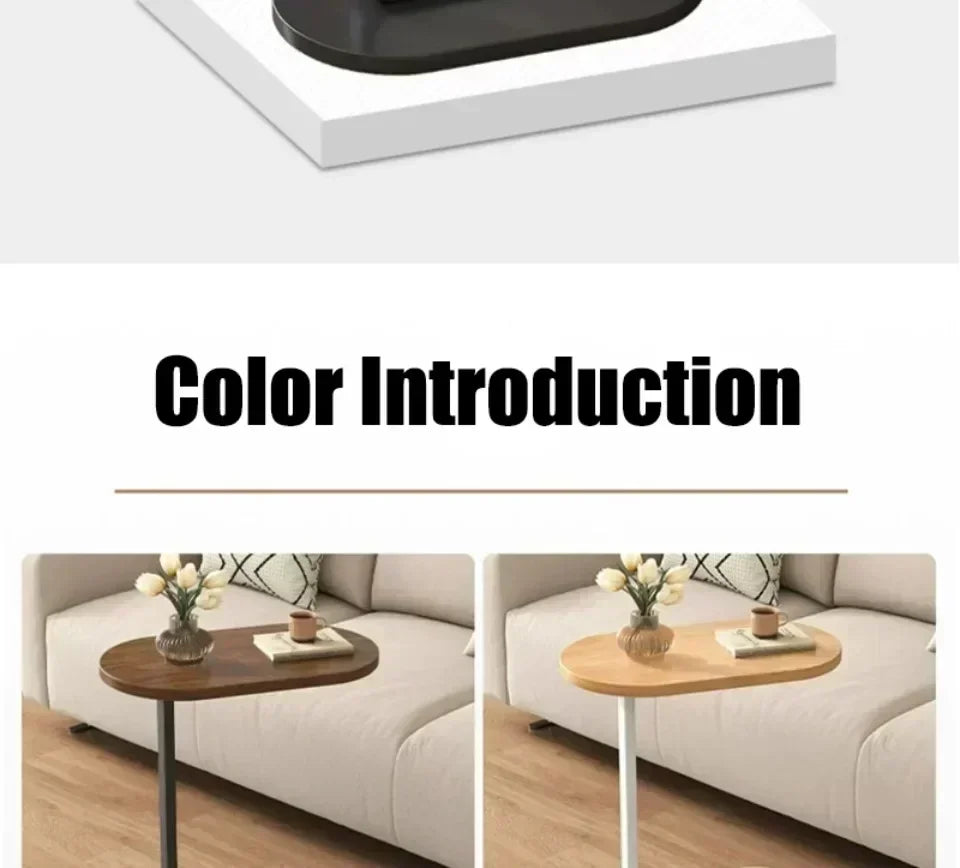 C-Shaped Side Table