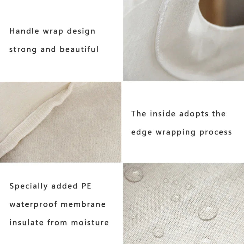 Eco-Friendly Large Foldable Laundry Basket with Handles
