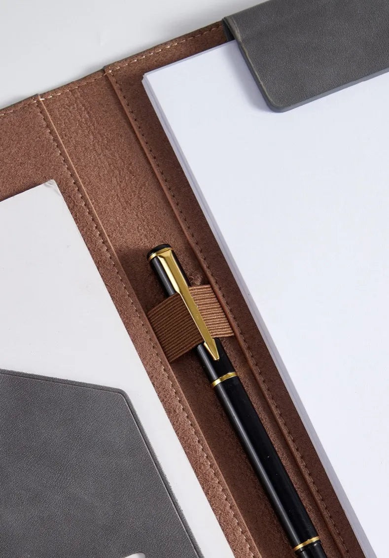 Leather Business Folder