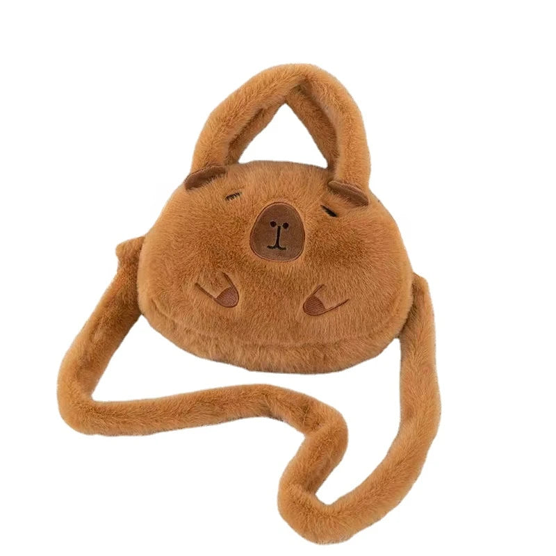 Capybara Plush Mini Backpack