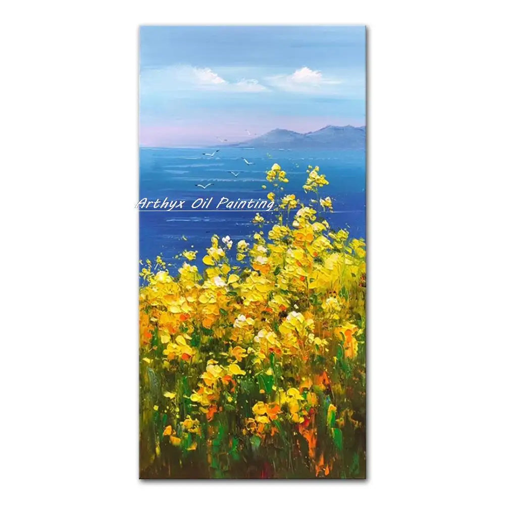 Hand-Made Thick textured Wall art