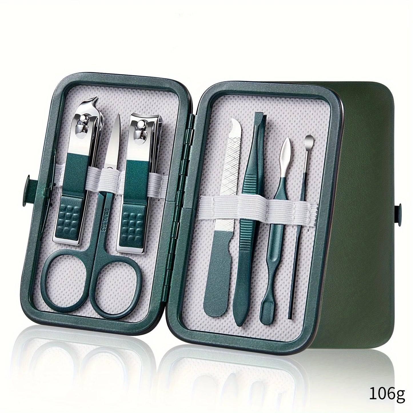 Deluxe Manicure & Pedicure Set With Travel Case