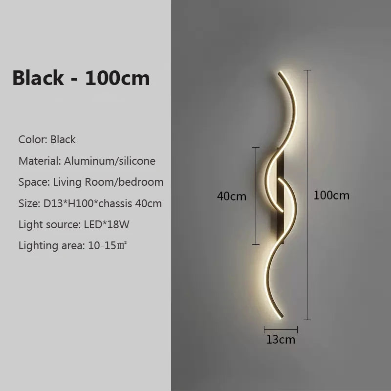 Modern Wall-Mounted LED Light