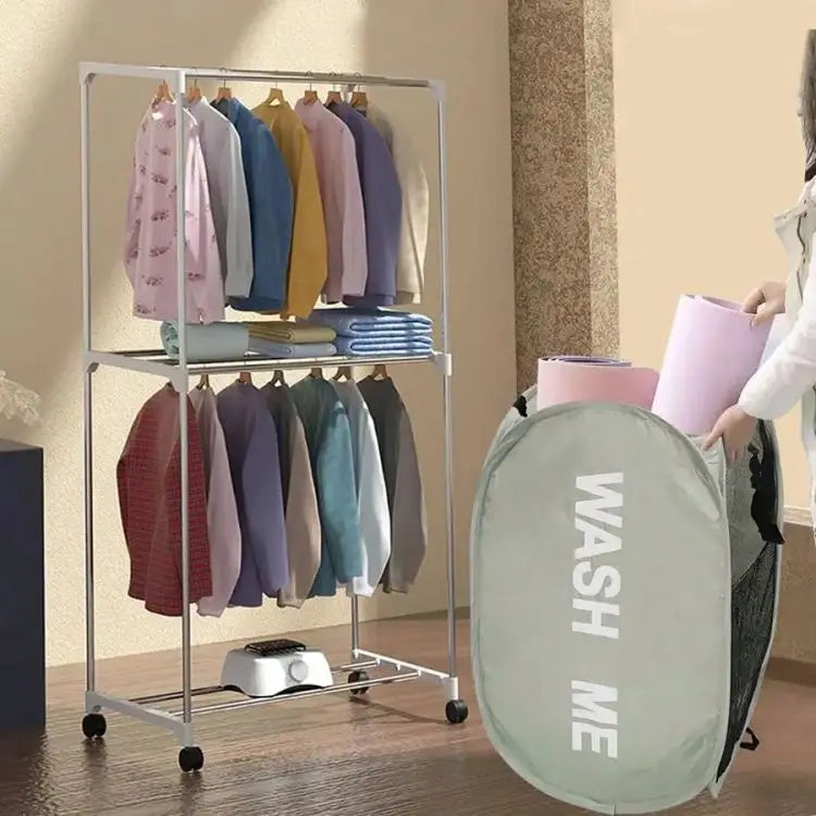 Portable Mesh Pop-Up Laundry Hamper