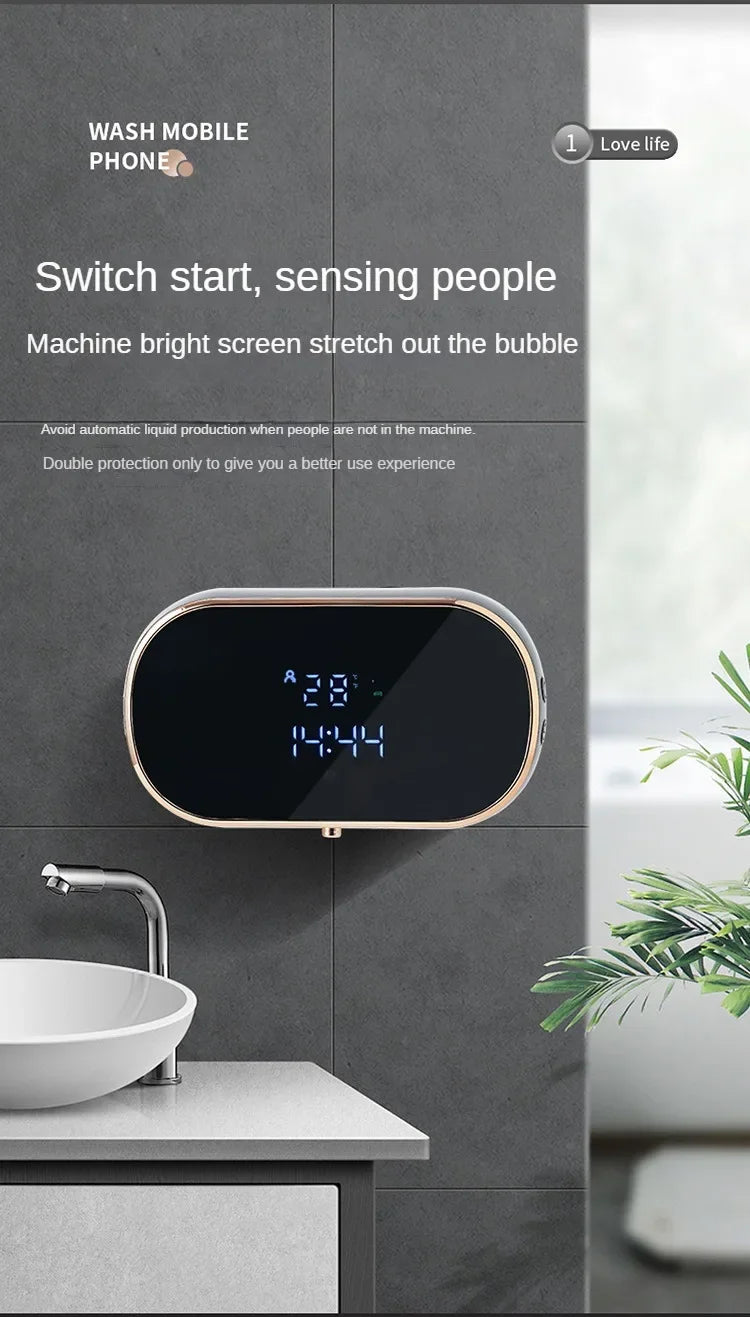 Intelligent Wall-Mounted Sensing Soap Dispenser