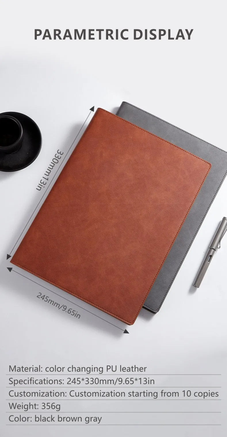 Leather Business Folder