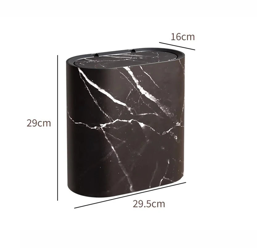 Modern Multi-Purpose Trash Can with Lid