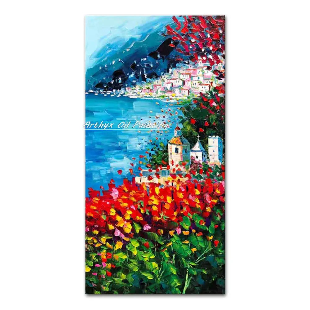 Hand-Made Thick textured Wall art
