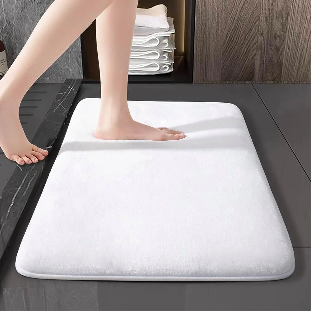 Absorbent Anti-Slip Bathroom Floor Mat