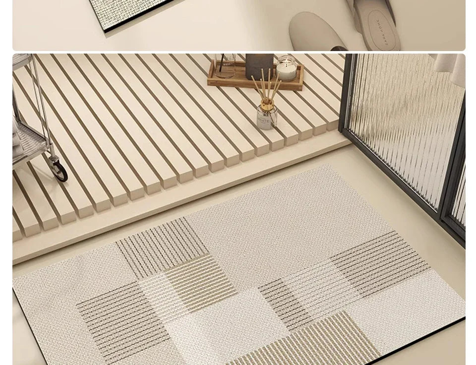 Diatom Mud Absorbent Bathroom Mat
