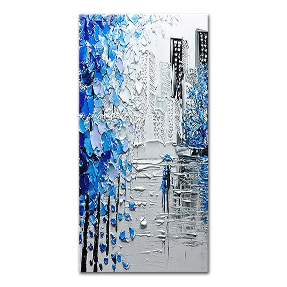 Hand-Made Thick textured Wall art