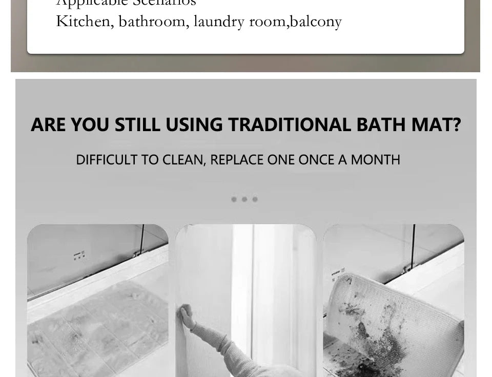 Diatom Mud Absorbent Bathroom Mat