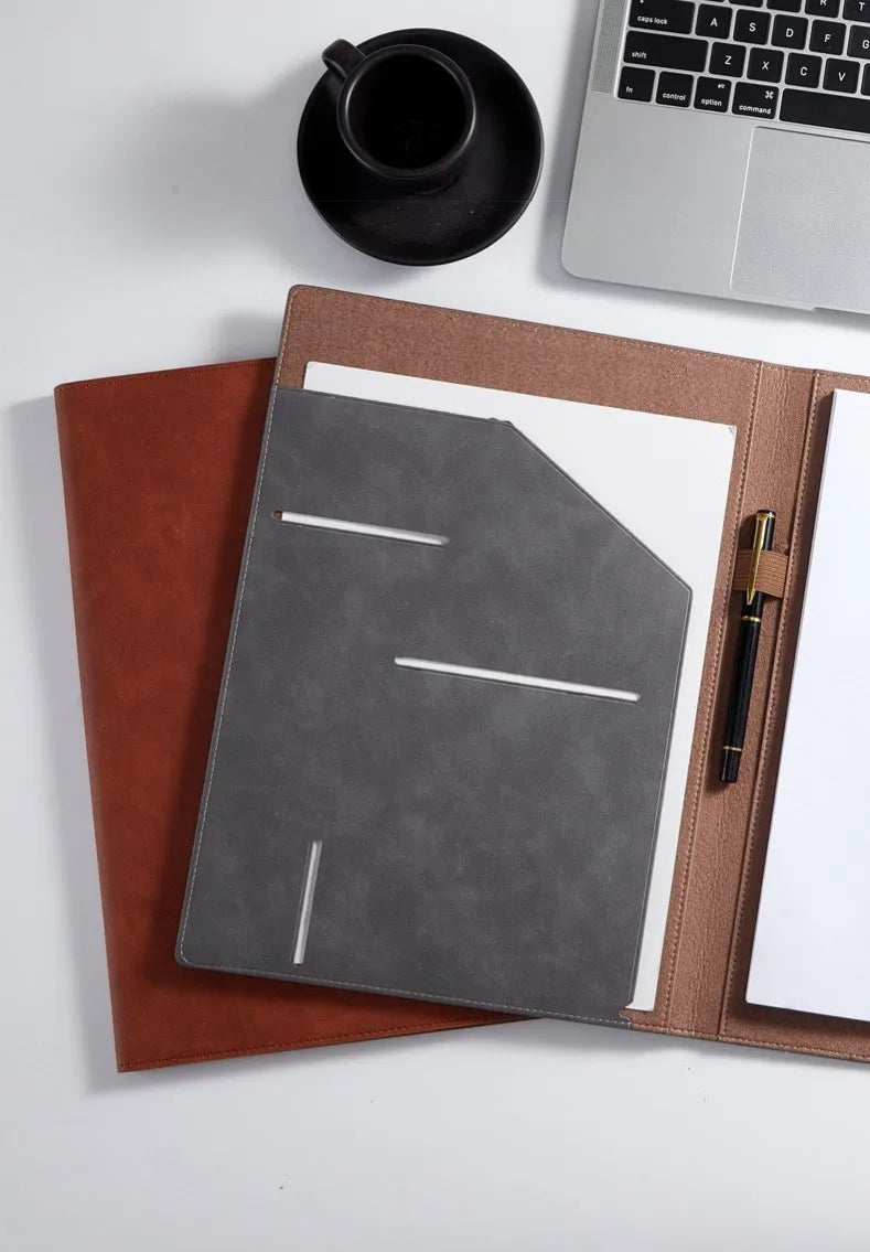 Leather Business Folder