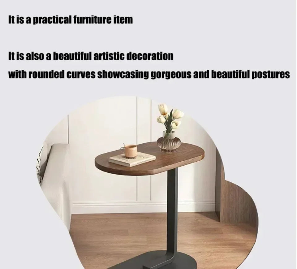 C-Shaped Side Table