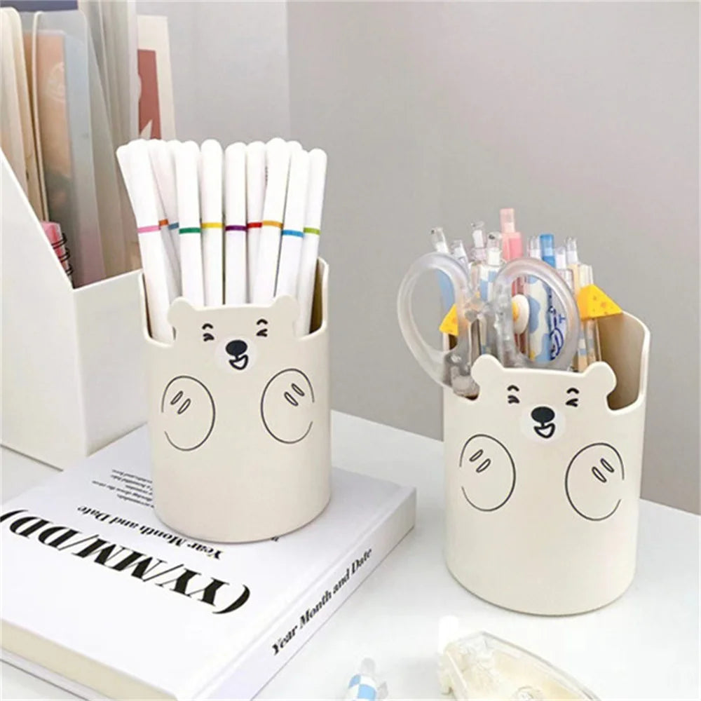 Cute Bear Pencil Holder