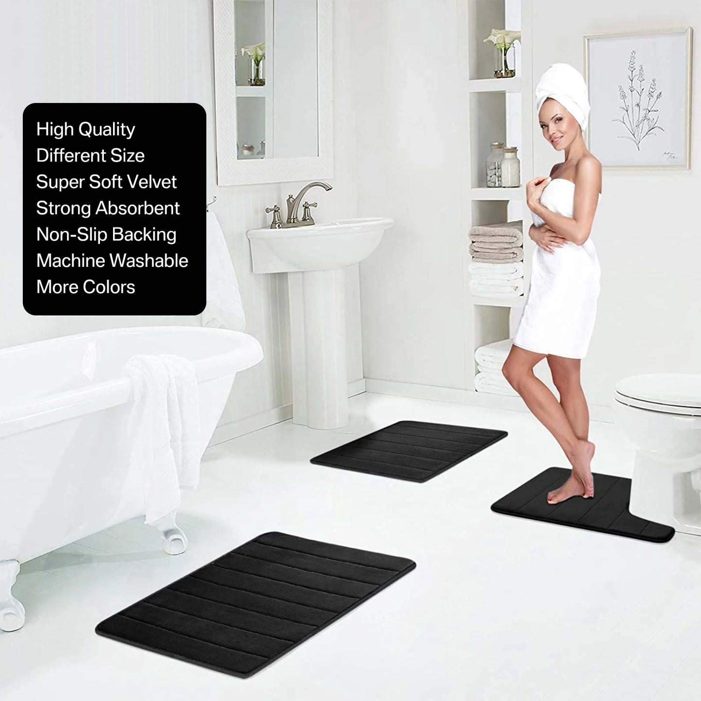 Memory Foam Bath Mat