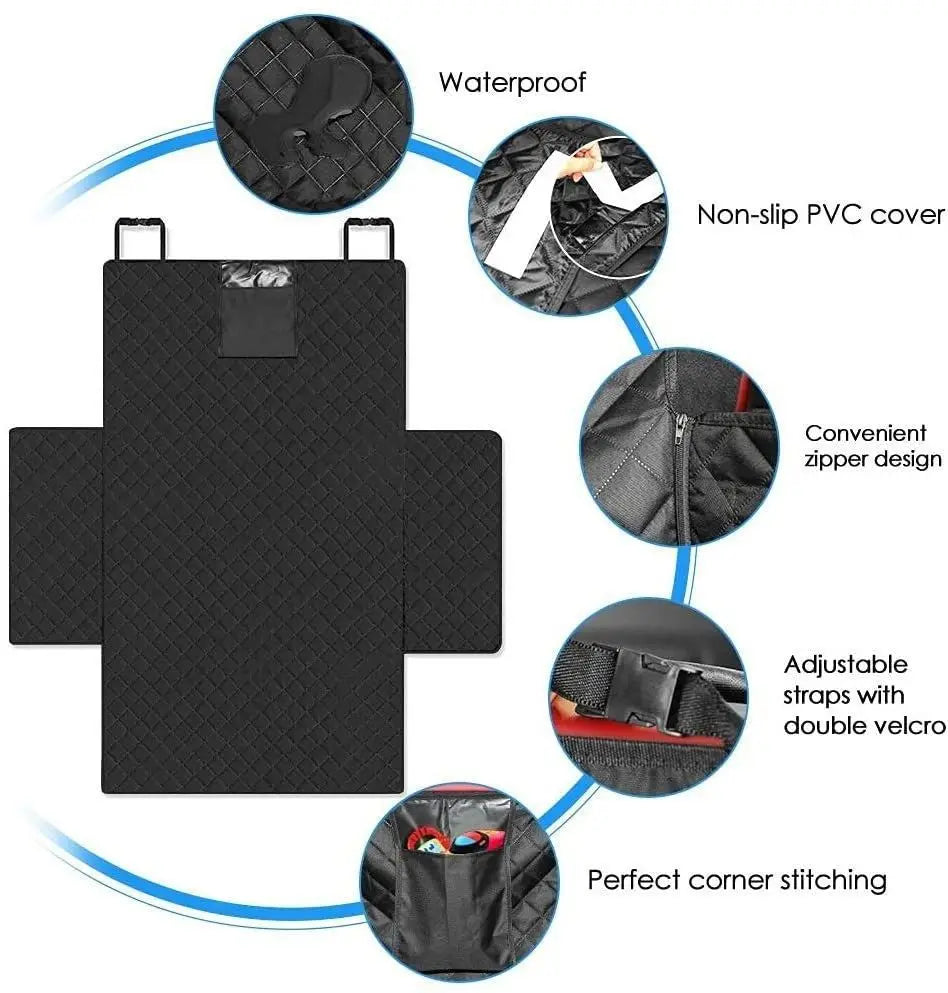 Durable Waterproof Dog Car Seat Cover