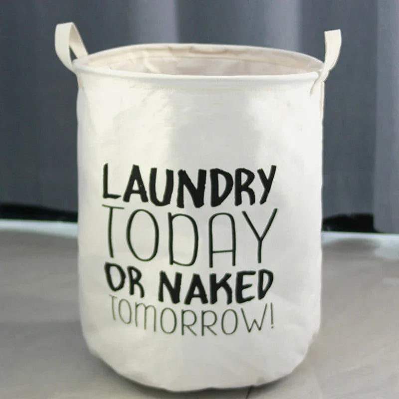 Eco-Friendly Large Foldable Laundry Basket with Handles