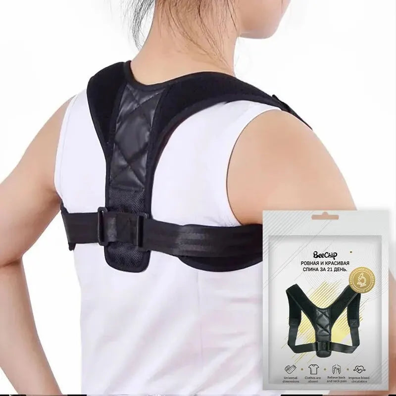 BeeChip™ Posture Pro+ | Breathable Back Correction Belt