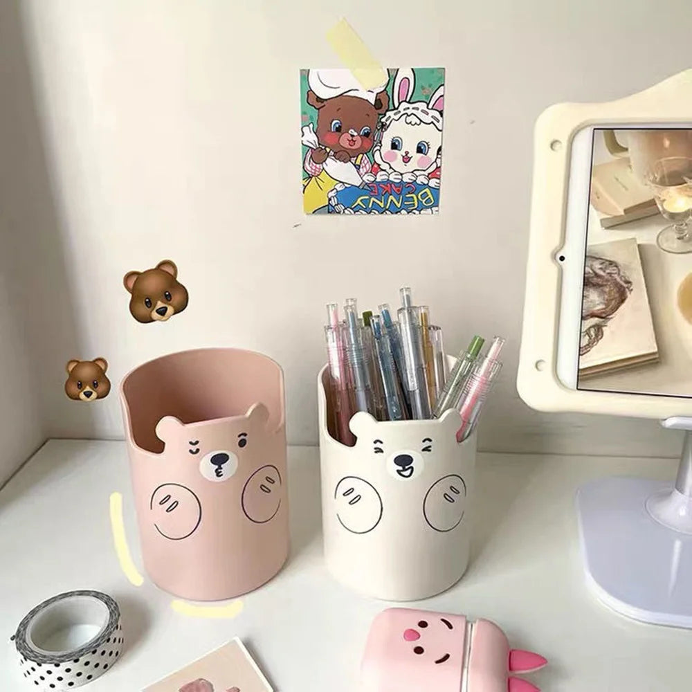 Cute Bear Pencil Holder