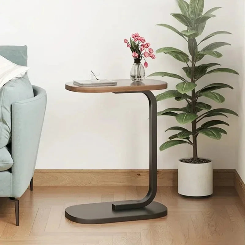 C-Shaped Side Table