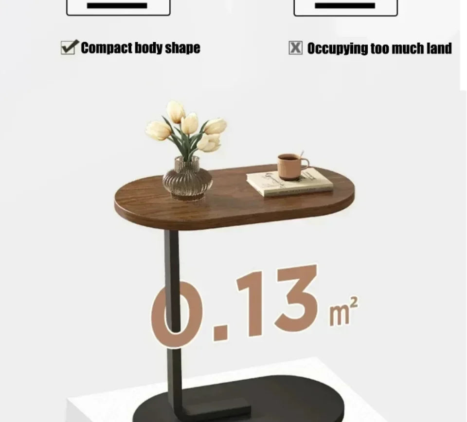 C-Shaped Side Table