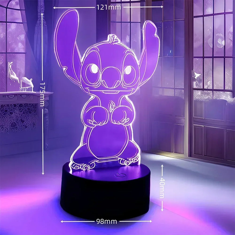 3D Illusion Stitch Night Light