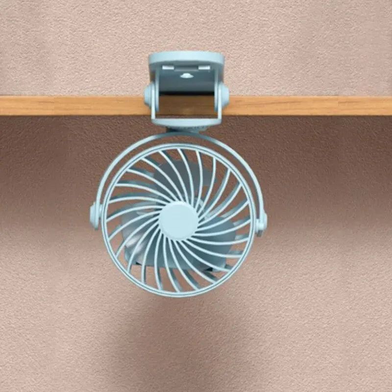 Rechargeable Clip Fan with Nightlight