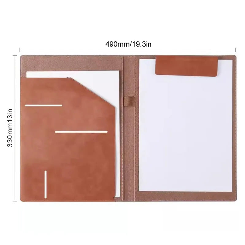 Leather Business Folder