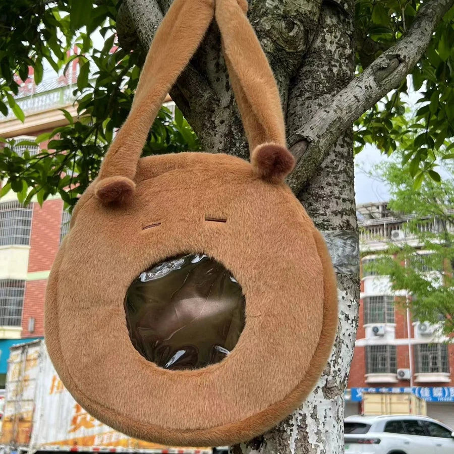 Capybara Plush Mini Backpack