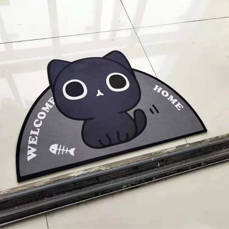 Semi-Circular Welcome Home Kitty + Husky