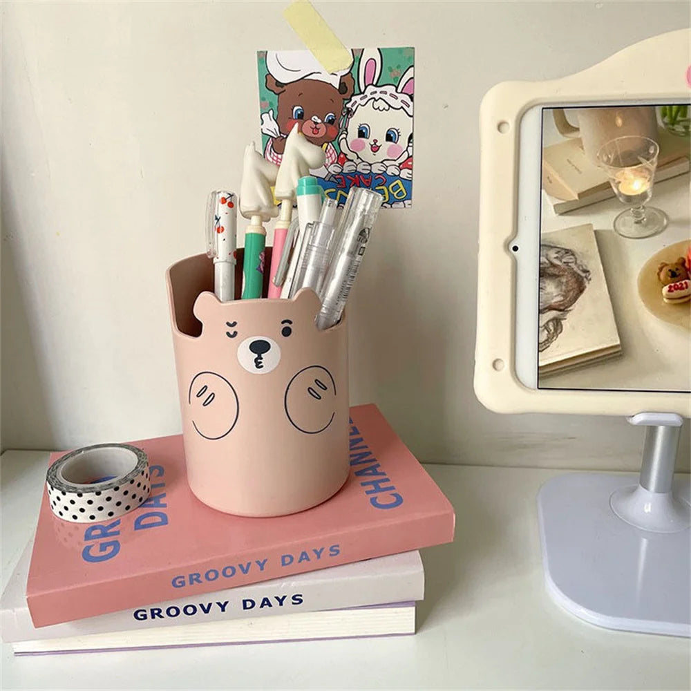 Cute Bear Pencil Holder