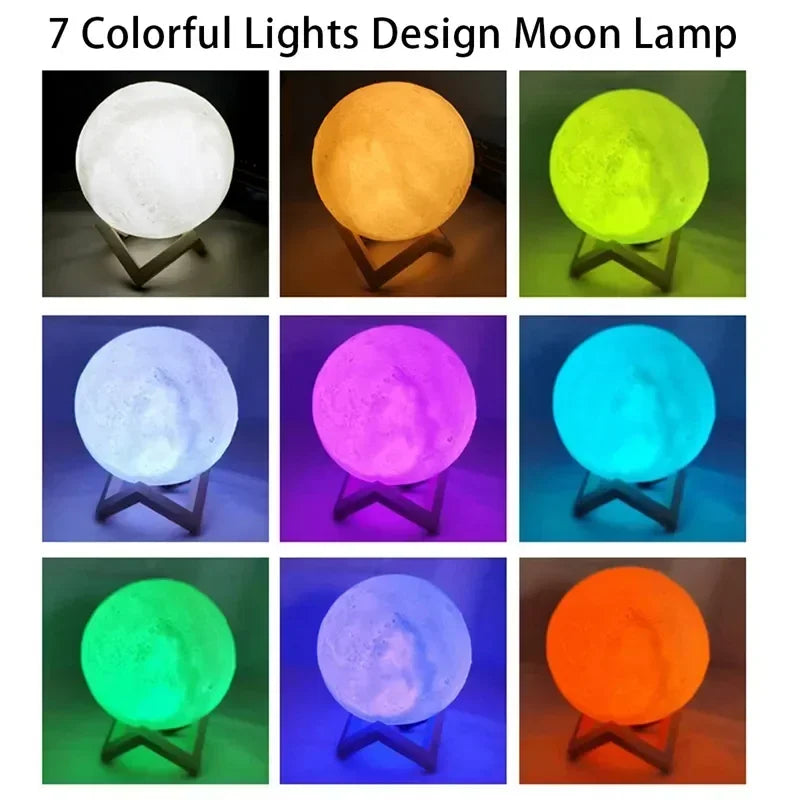 Mini Moon Lamp Night Light