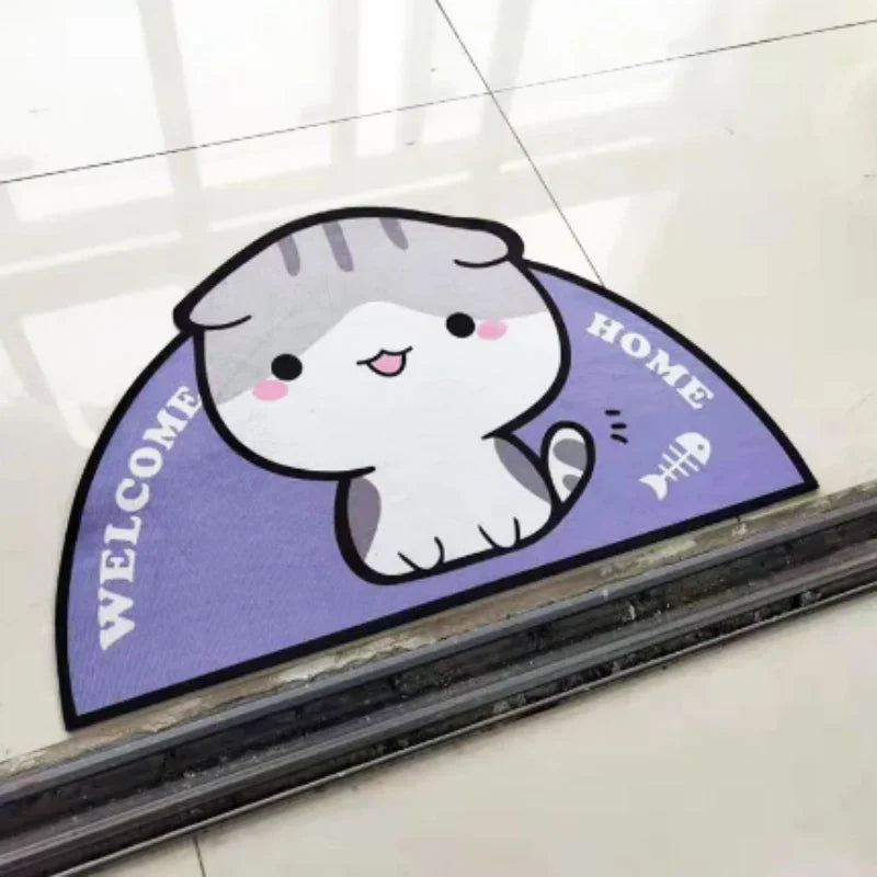 Semi-Circular Welcome Home Kitty + Husky