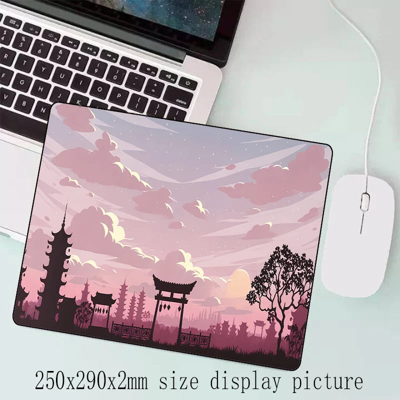Sakura Scenery Large Gaming Mouse Pad